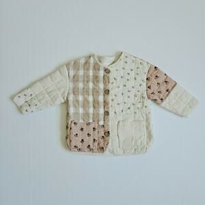 Quilted Jacket - Natural